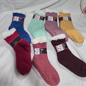 7-pair cozy winter sock collection (assorted colors)
